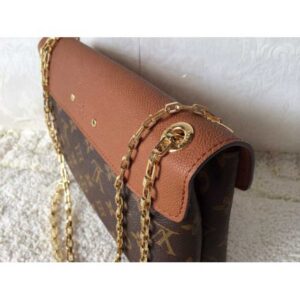 Louis Vuitton Replica Pallas Chain Flap Bag in havane