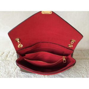 Louis Vuitton Replica Pallas Chain Flap Bag red flap