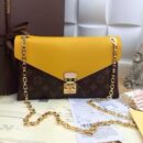 Louis Vuitton Replica Pallas Chain Flap Bag yellow flap