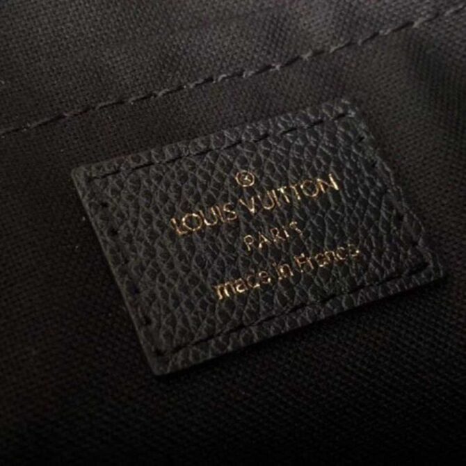 Louis Vuitton Replica Pallas Clutch on Chain M41639 Black 2017