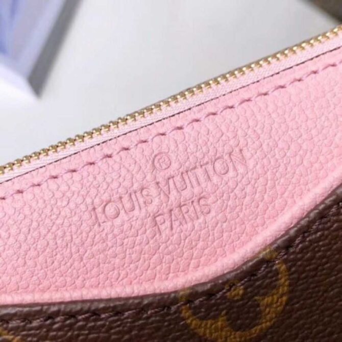 Louis Vuitton Replica Pallas Clutch on Chain M44037 Pink 2017
