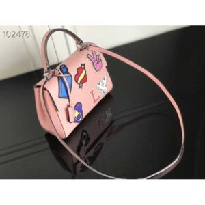 Louis Vuitton Replica Patches Stickers Epi Cluny BB Bag M52484 Pink 2019