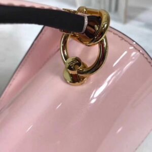 Louis Vuitton Replica Patent Leather Monogram Canvas Cherrywood Bag M53355 Rose Ballerine 2018