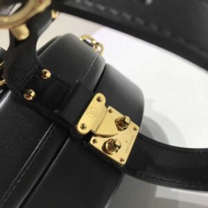 Louis Vuitton Replica Petite Boite Chapeau Bag M52341 Black/Blue 2018
