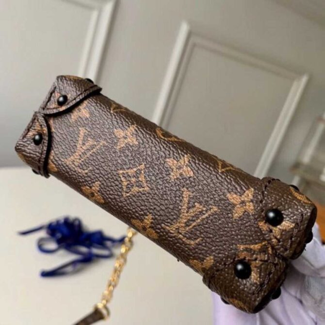 Louis Vuitton Replica Pochette Trunk Verticale Bag M67873 Monogram Reverse Canvas 2019