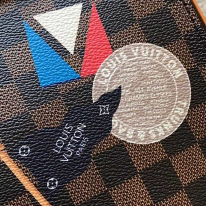 Louis Vuitton Replica Pochette Voyage MM Bag Damier Ebene Canvas LV Replica League 2018
