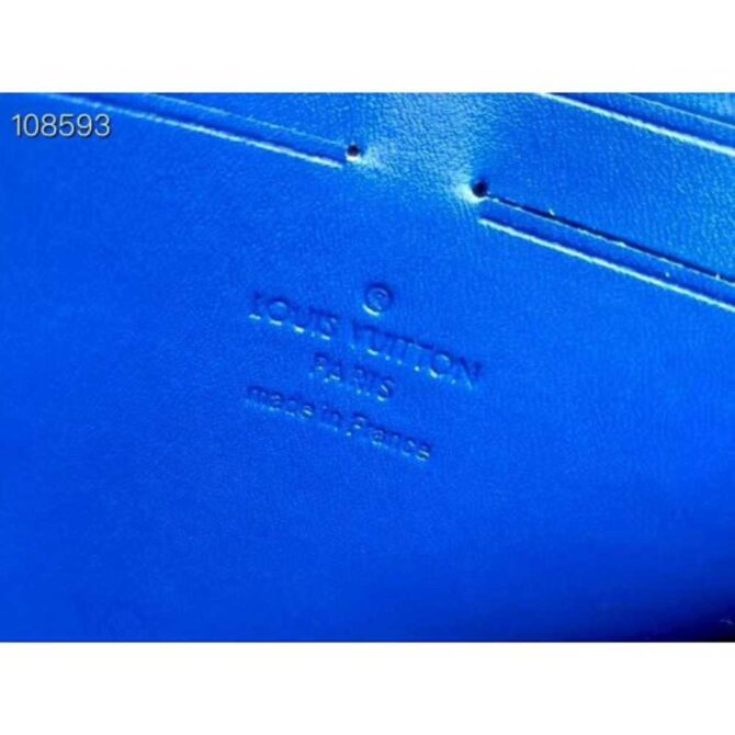 Louis Vuitton Replica Pochette Voyage MM Bag Damier Graphite Canvas N64444 Blue Stripe