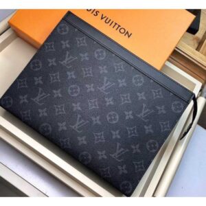 Louis Vuitton Replica Pochette Voyage MM Bag Monogram Eclipse Canvas M61692