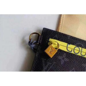 Louis Vuitton Replica Pouch Clutch Small Bag Monogram Canvas Yellow Spring Summer 2018