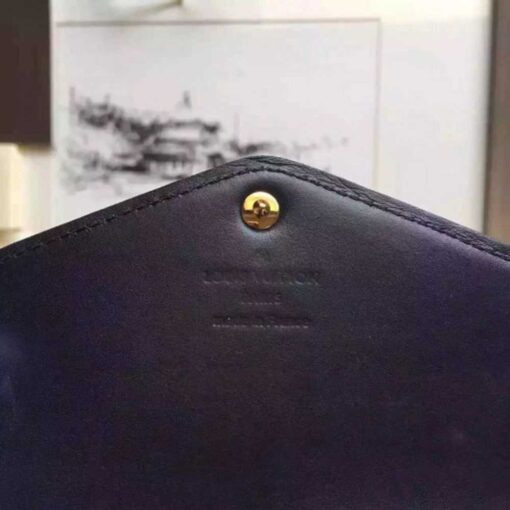 Louis Vuitton Replica SARAH WALLET MONOGRAM VERNIS Black