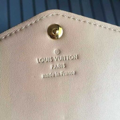 Louis Vuitton Replica SARAH WALLET MONOGRAM VERNIS Dune M90209