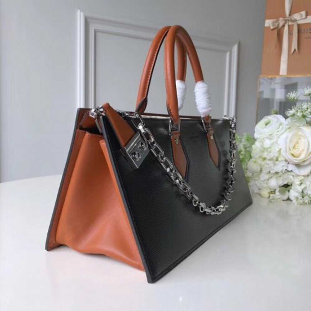 Louis Vuitton Replica Sac Tricot Bag Epi Leather Black M52805 2019
