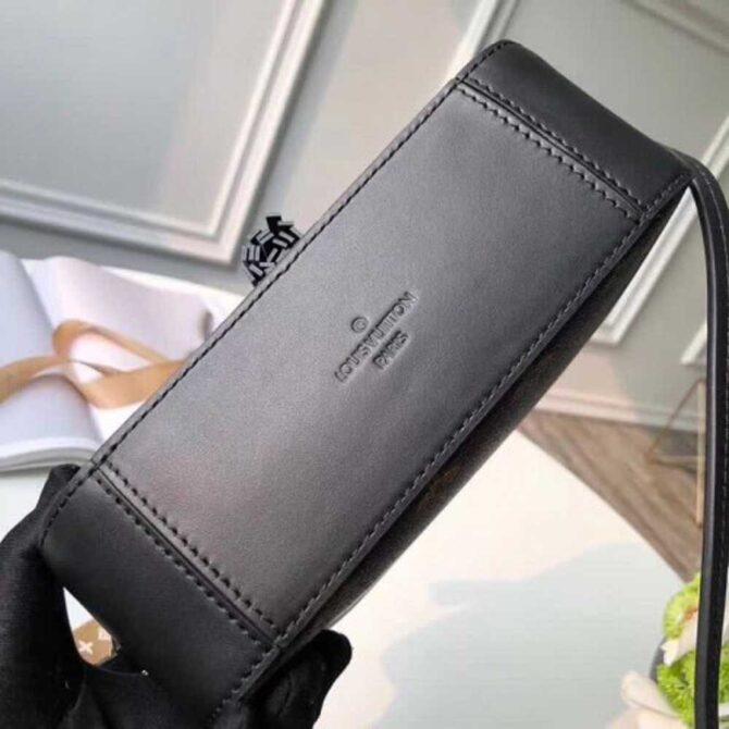 Louis Vuitton Replica Saintonge Monogram Calfskin Bag M43555 Noir