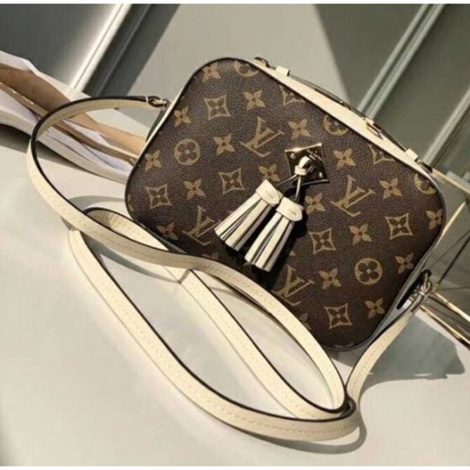 Louis Vuitton Replica Saintonge Monogram Calfskin Bag M43559 Creme 2018