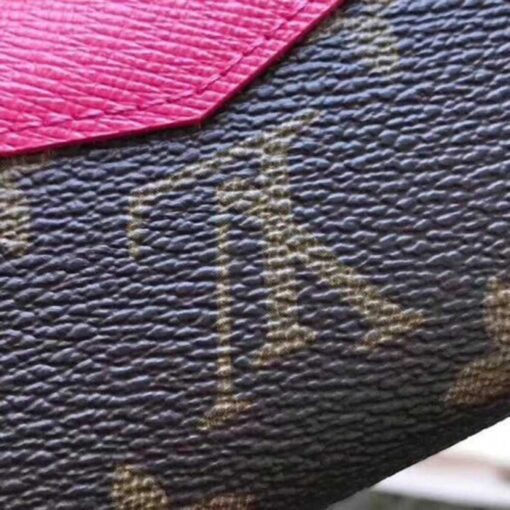 Louis Vuitton Replica Sarah Multicartes Wallet M61273 Hot Pink