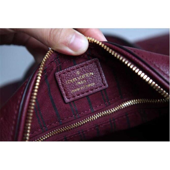 Louis Vuitton Replica Speedy Bandouliere 26 Carmine Monogram Empreinte Leather