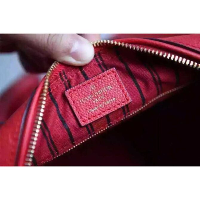 Louis Vuitton Replica Speedy Bandouliere 26 Coquelicot Monogram Empreinte Leather