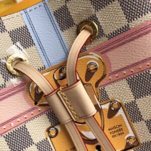 Louis Vuitton Replica Summer Trunks Damier Azur Canvas Neonoe Bag N41066 2018