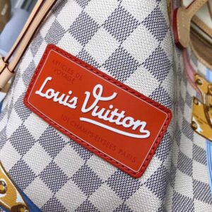 Louis Vuitton Replica Summer Trunks Damier Azur Canvas Neverfull MM Bag N41065 2018