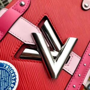 Louis Vuitton Replica Summer Trunks EPI Twist MM Bag Red/Fuchsia 2018