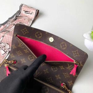 Louis Vuitton Replica Summer Trunks Monogram Canvas Chain Pochette Weekend Clutch Bag M62456 2018