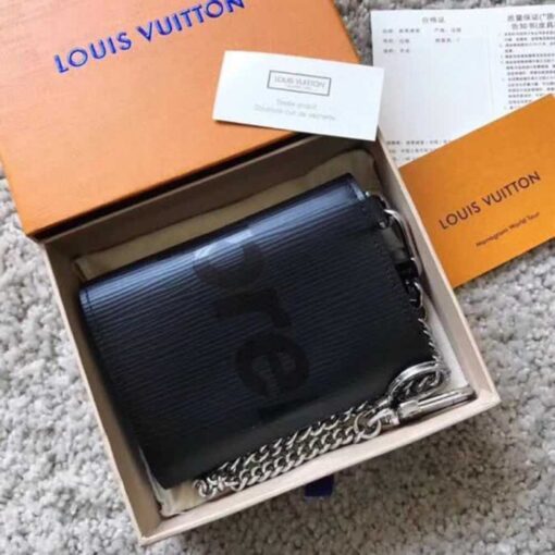 Louis Vuitton Replica Supreme Epi Wallet M67711 Black
