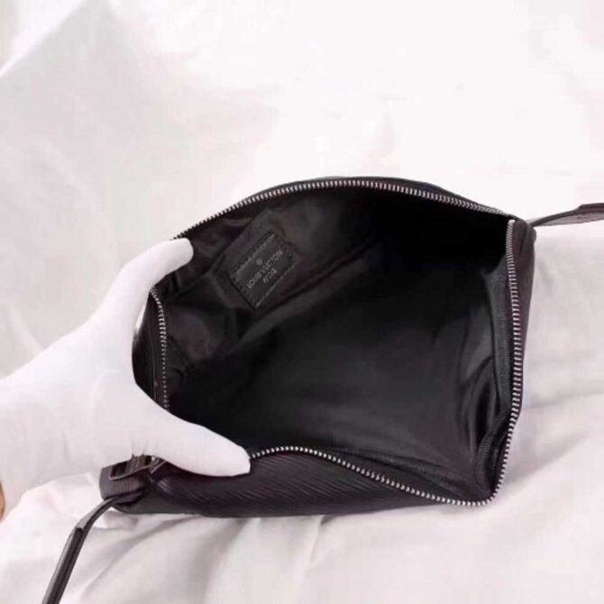 Louis Vuitton Replica Supreme X Epi Waist Bag Black 2017