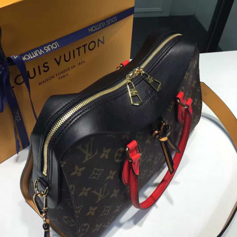 Louis Vuitton Replica TUILERIES Monogram canvas with leather bag M41454(KD-721611)