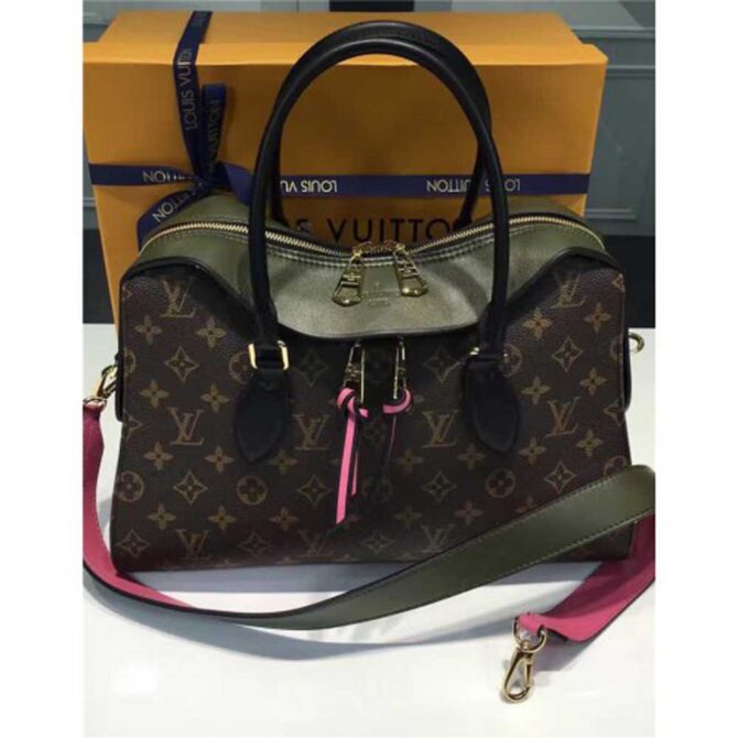 Louis Vuitton Replica TUILERIES Monogram canvas with leather bag M41456(KD-721610)