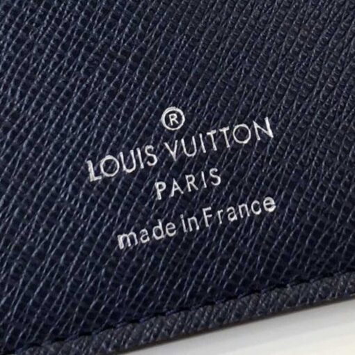 Louis Vuitton Replica Taiga Leather Brazza Wallet With Hawaiian-Print Lining M30161 2017