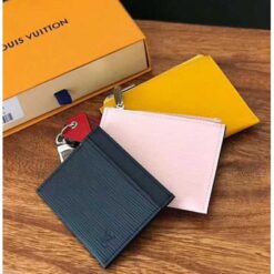 Louis Vuitton Replica Trio Epi Leather Wallet M62254 Blue/Pink/Yellow