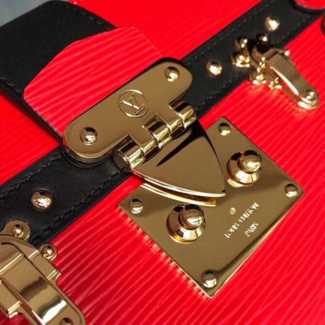 Louis Vuitton Replica Trunk Clutch in Epi Leather M51697 Red 2018