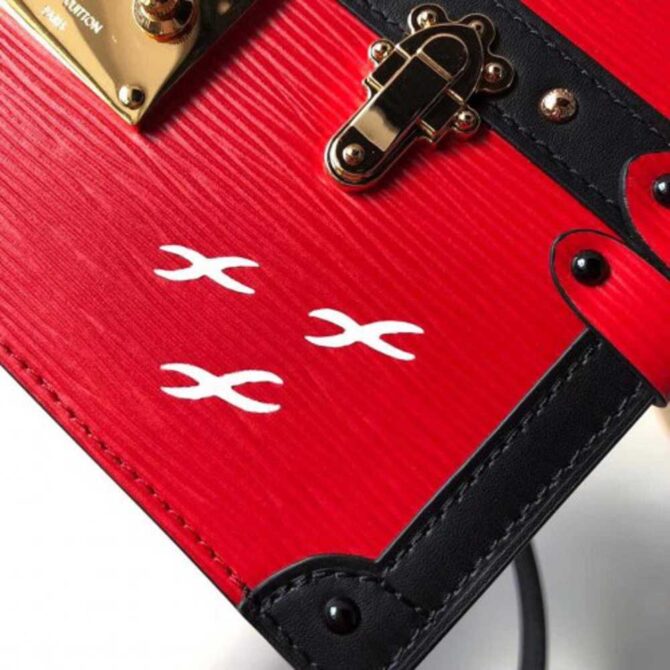 Louis Vuitton Replica Trunk Clutch in Epi Leather M51697 Red 2018