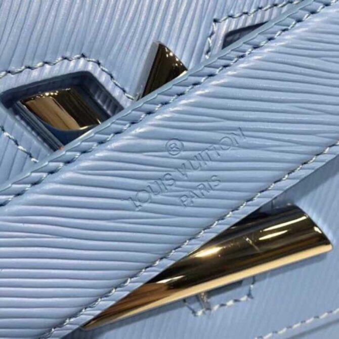 Louis Vuitton Replica Twist MM Bag in Epi Leather M50280 Blue 2018