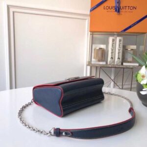 Louis Vuitton Replica Twist MM Bag in Epi Leather M50280 Dark Blue 2018