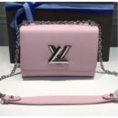 Louis Vuitton Replica Twist MM Bag in Epi Leather M50280 Pink 2018