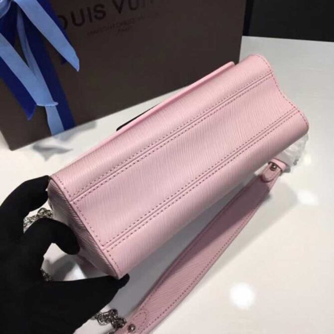 Louis Vuitton Replica Twist MM Bag in Epi Leather M50280 Pink 2018
