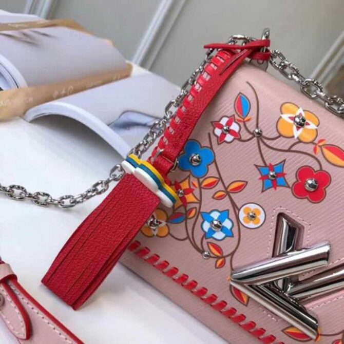 Louis Vuitton Replica Twist MM Bag in Epi Leather M53527 Pink 2018