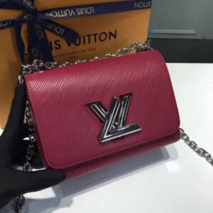 Louis Vuitton Replica Twist PM Bag in Epi Leather M50332 Burgundy 2018