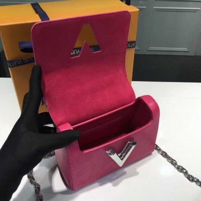 Louis Vuitton Replica Twist PM Bag in Epi Leather M50332 Hot Pink 2018