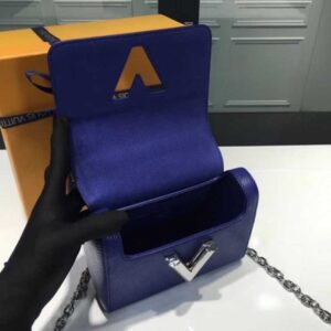 Louis Vuitton Replica Twist PM Bag in Epi Leather M50332 Navy Blue 2018