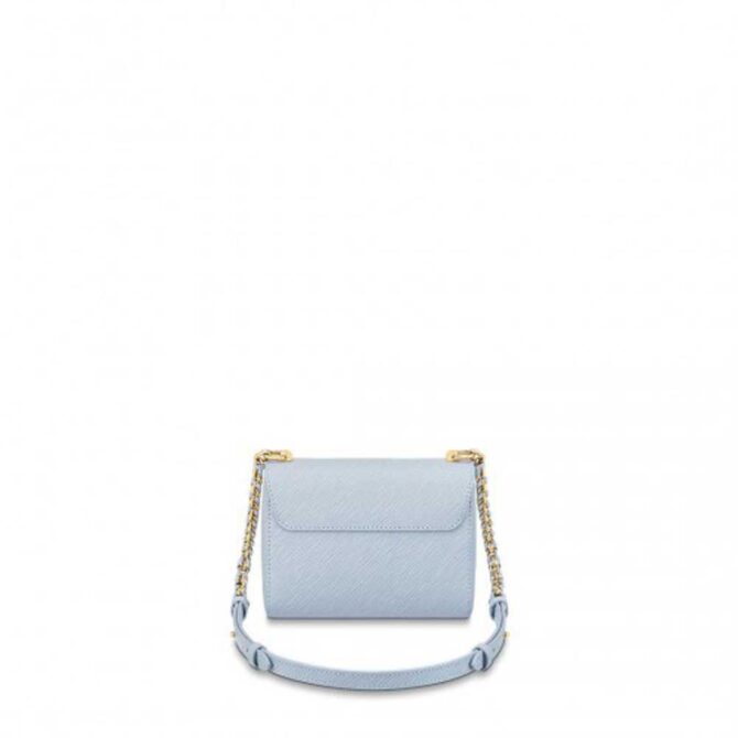 Louis Vuitton Replica Twist Pm Handbag Epi Grained Cowhide Leather Bleu Celeste Blue M57598