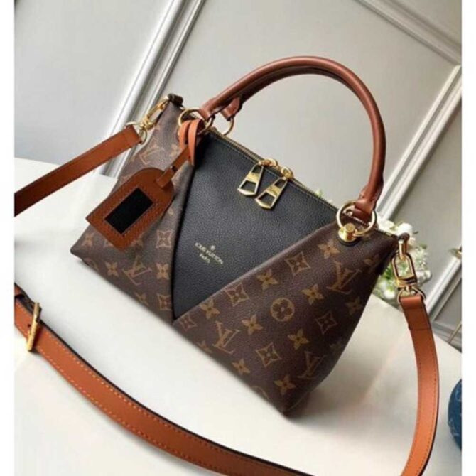 Louis Vuitton Replica V Tote BB Handbag M43976 Black 2018