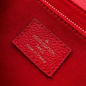 Louis Vuitton Replica Vavin PM Shoulder Bag in Monogram Empreinte Leather M43936 Red 2018