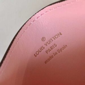Louis Vuitton Replica Vernis Miroir Patent Leather Venice Card Holder M63855 Pink 2019