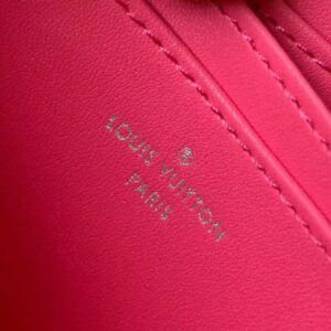 Louis Vuitton Replica Vernis Miroir Patent Leather Zippy Venice Coin Purse M67665 Fuchsia 2019