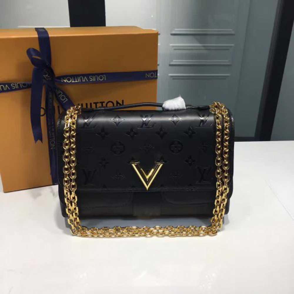 Louis Vuitton Replica Very Chain Bag M42899 Black 2017(75806) - AAAReplica