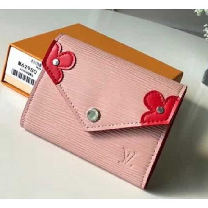 Louis Vuitton Replica Victorine Wallet in Epi leather M62980 Pink