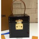 Louis Vuitton Replica Vintage Monogram Vernis Bleecker Box Top Handle Bag Amarante 2019