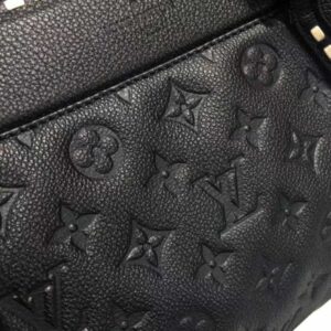 Louis Vuitton Replica Vosges Monogram Empreinte Leather Medium handbag M41491 Black(kd-732803)